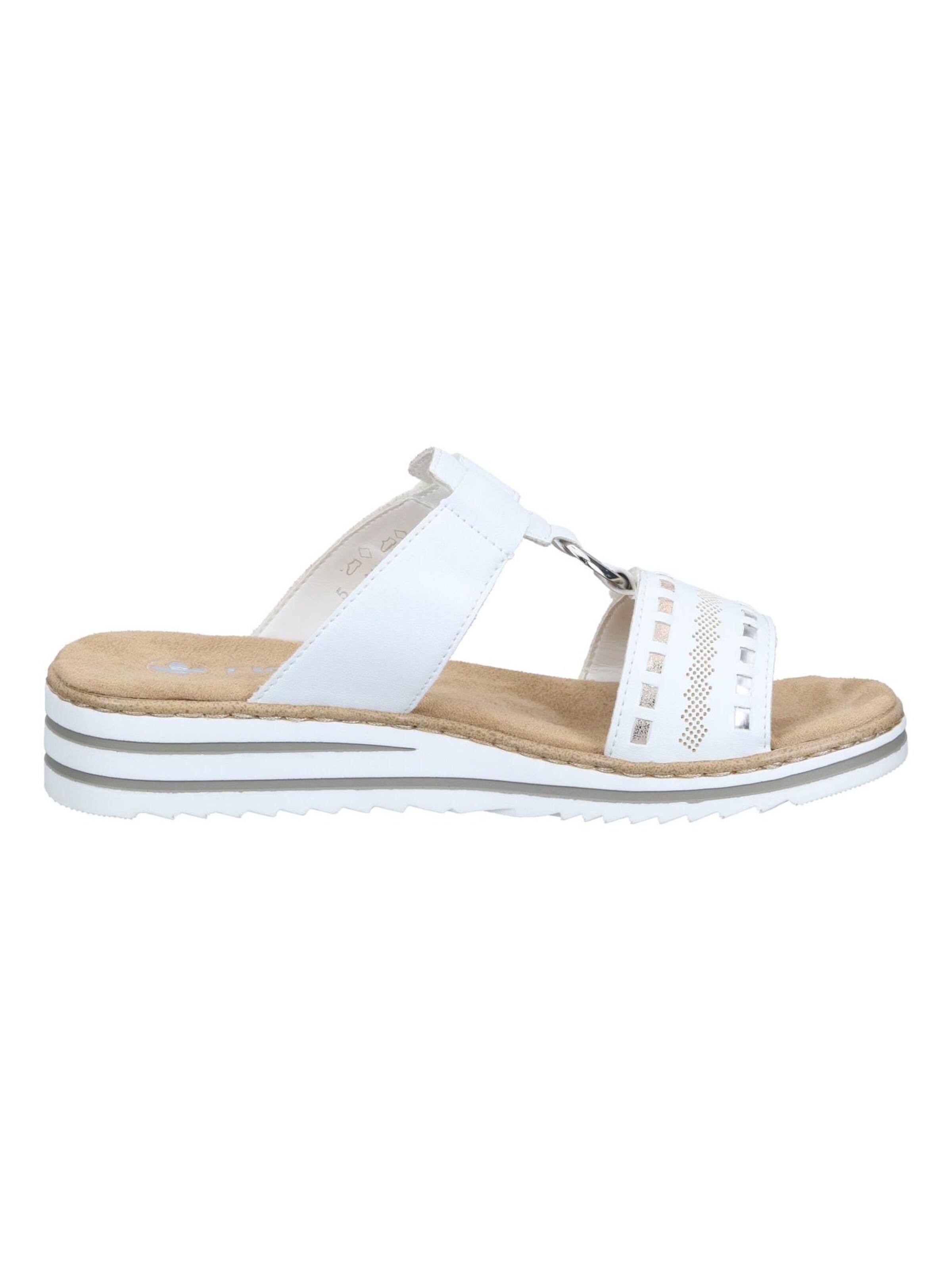 Rieker Mules in White