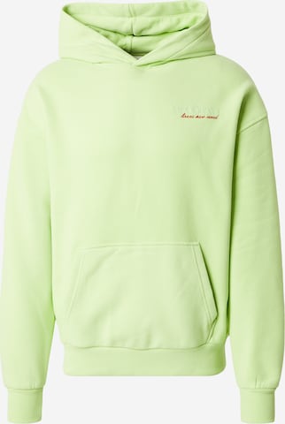 Bluză de molton de la naketano pe verde: față