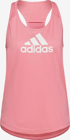 ADIDAS SPORTSWEAR - Top deportivo en rosa: frente