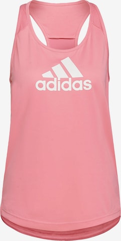 ADIDAS SPORTSWEAR Top sportowy w kolorze różowy: przód