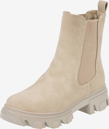 Palado Chelsea Boots 'Caprera' in Beige: predná strana