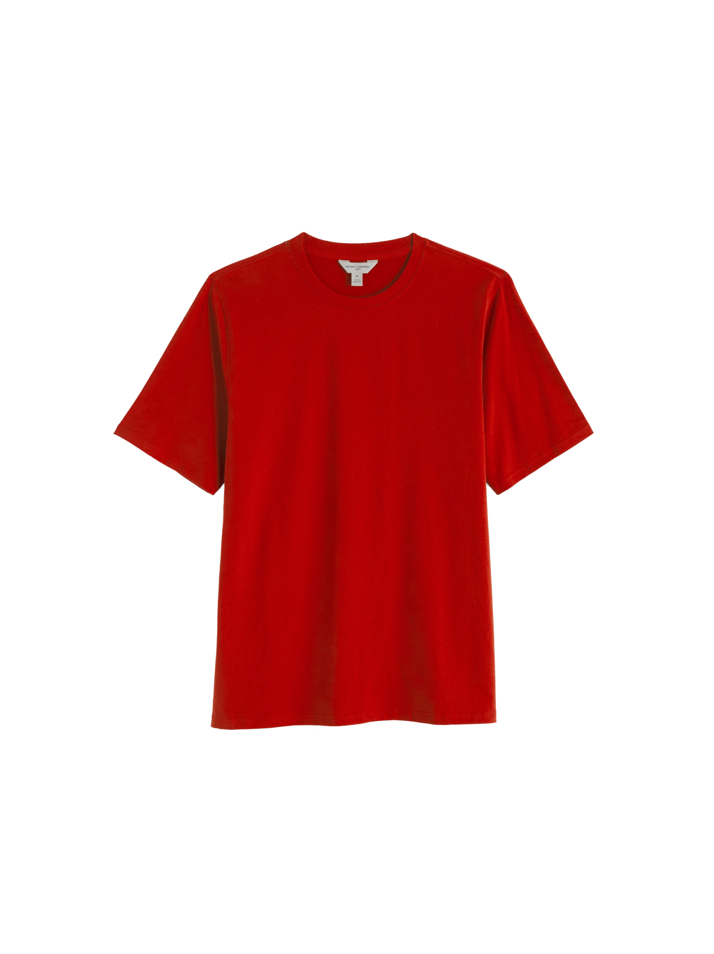 Maglietta 'Merthen' di Seasalt Cornwall in rosso: frontale