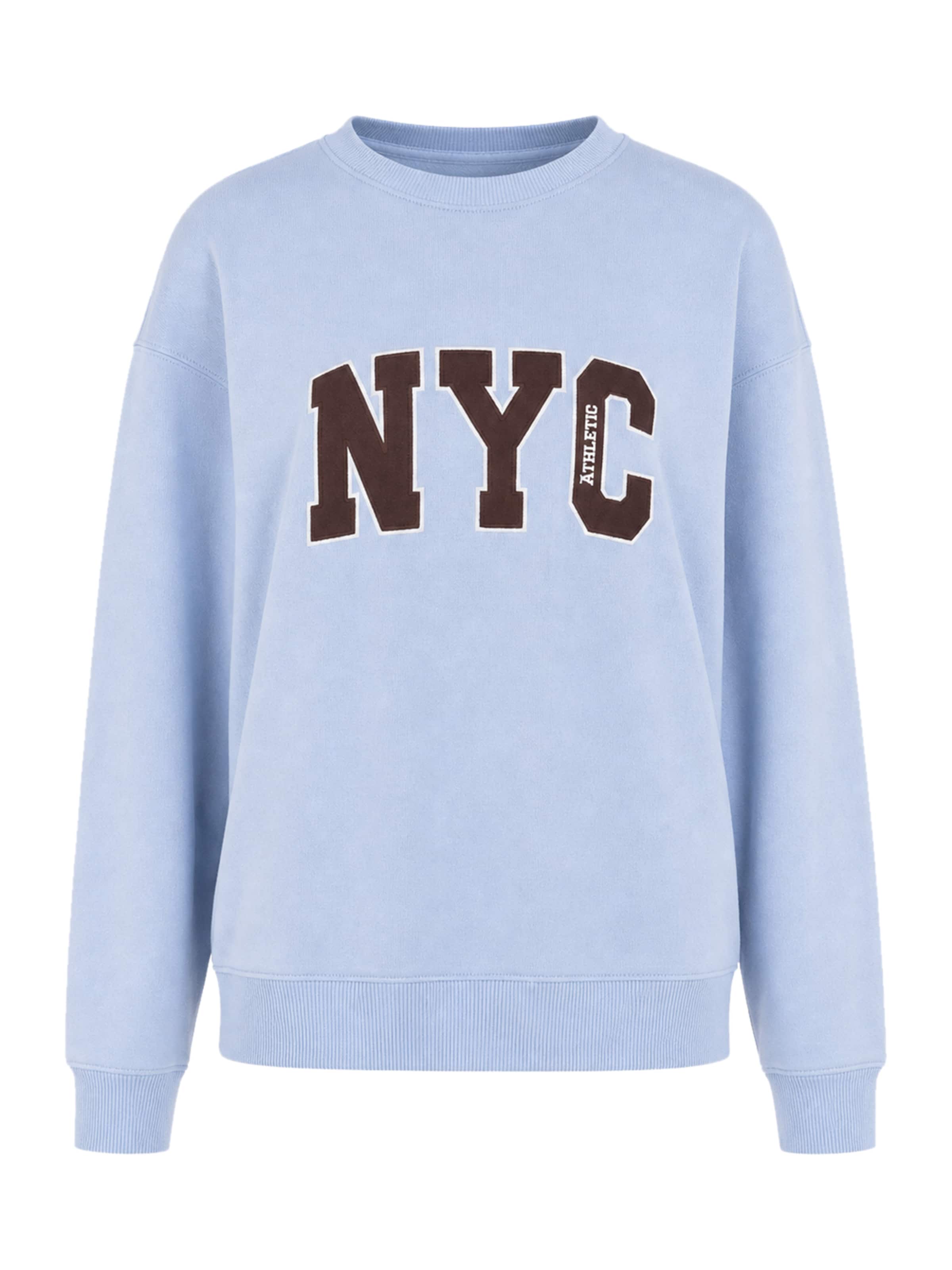 BRAVE SOUL Sweatshirt in Blau: Vorderseite