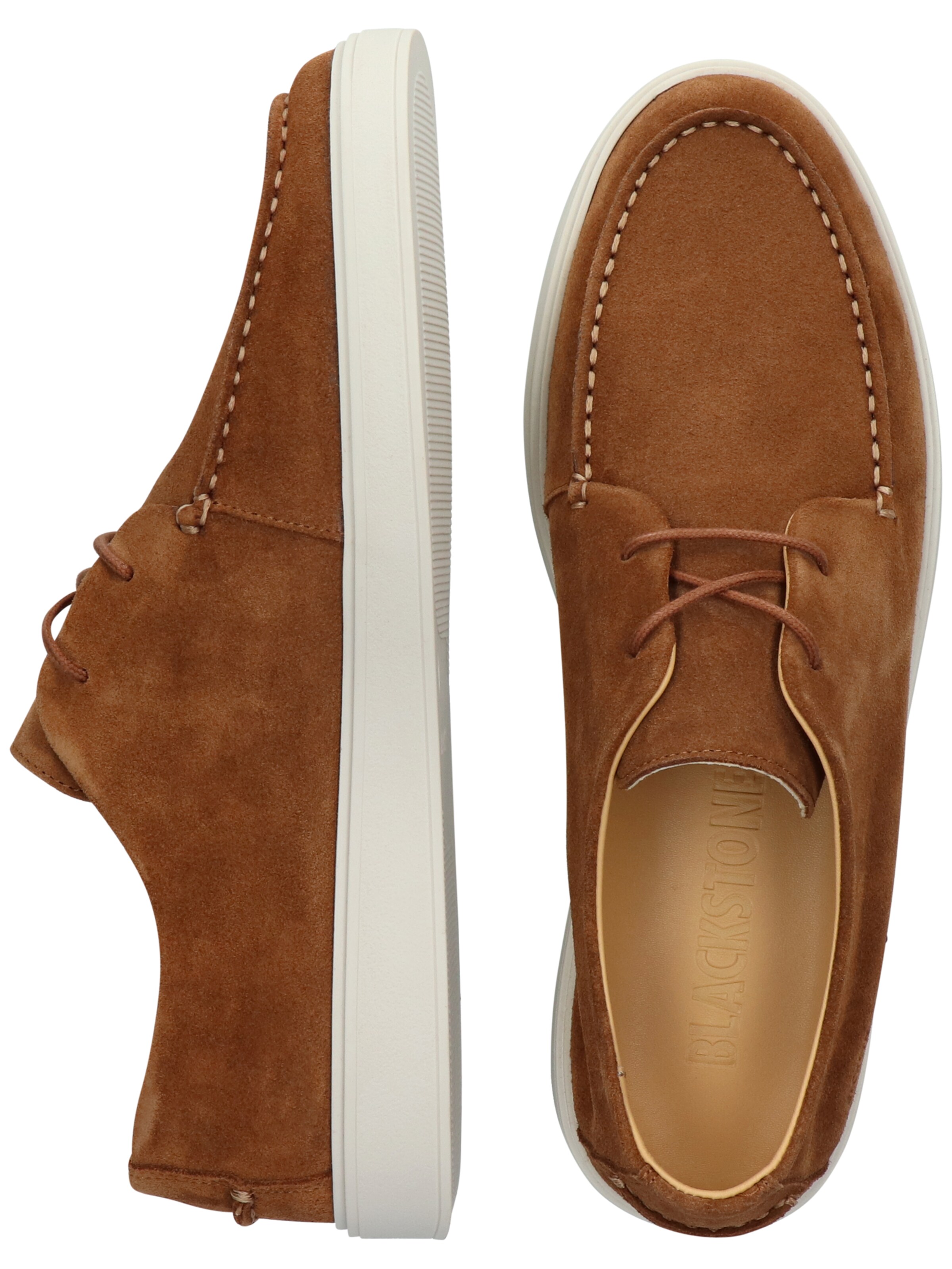 BLACKSTONE Mockasin 'Zuko Luca DG371' i brun