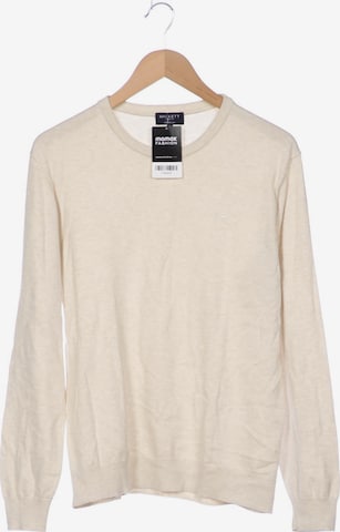 Hackett London Pullover M in Weiß: predná strana