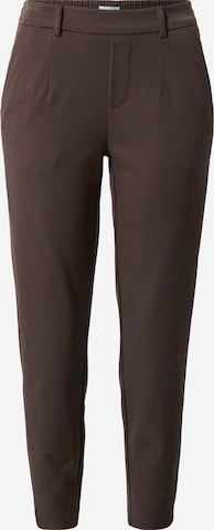 Pantalon 'Lisa' OBJECT en marron : devant