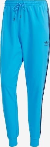 ADIDAS ORIGINALS - Tapered Pantalón 'SST Bonded' en azul: frente