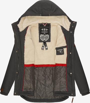 MARIKOO Winter Jacket 'Bikoo' in Grey