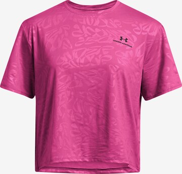 UNDER ARMOUR Performance Shirt ' Vanish Energy ' in Pink: front