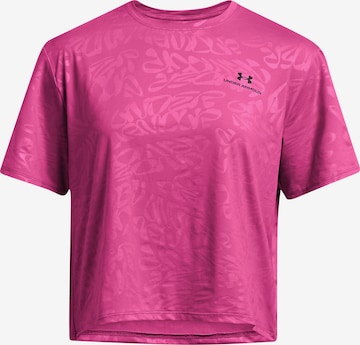 UNDER ARMOUR Functioneel shirt ' Vanish Energy ' in Roze: voorkant