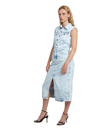 G-STAR Jurk in Blauw