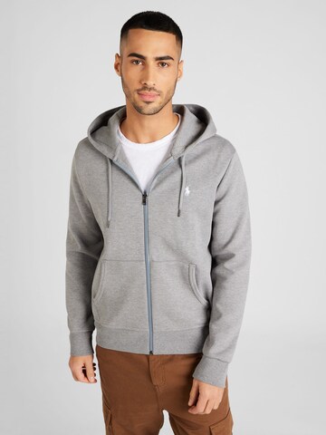 Polo Ralph Lauren Sweatjacke in Grau: Vorderseite