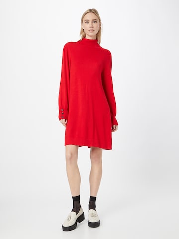 Wallis - Vestido de punto en rojo: frente