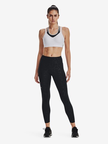 UNDER ARMOUR Skinny Sporthose 'RUSH' in Schwarz