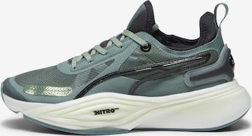 Chaussure de course 'Nitro Squared' PUMA en vert : devant