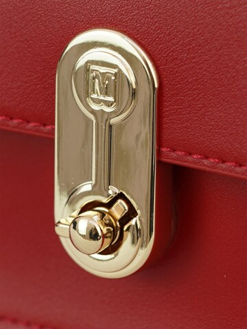 Borsa a spalla 'Borsa a Spalla Carol Miniflap Bruno Magli Eco-Pelle Twist Lock' di Bruno Magli in rosso