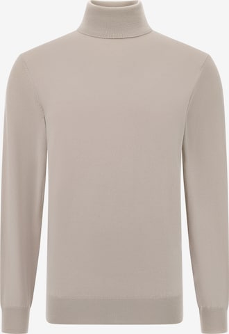Pull-over Boggi Milano en beige : devant