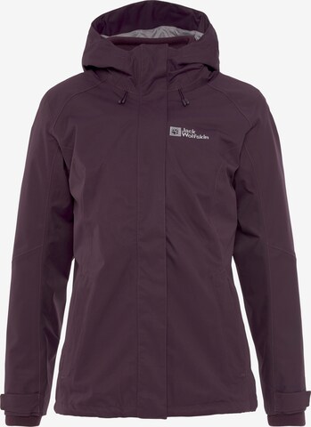 JACK WOLFSKIN Outdoor Jacket in Purple: front