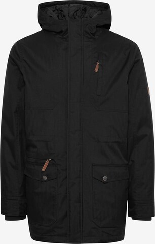 !Solid Winterparka 'Bello Long' in Zwart: voorkant