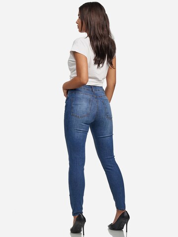 Tazzio Skinny Jeans 'F101' in Blau