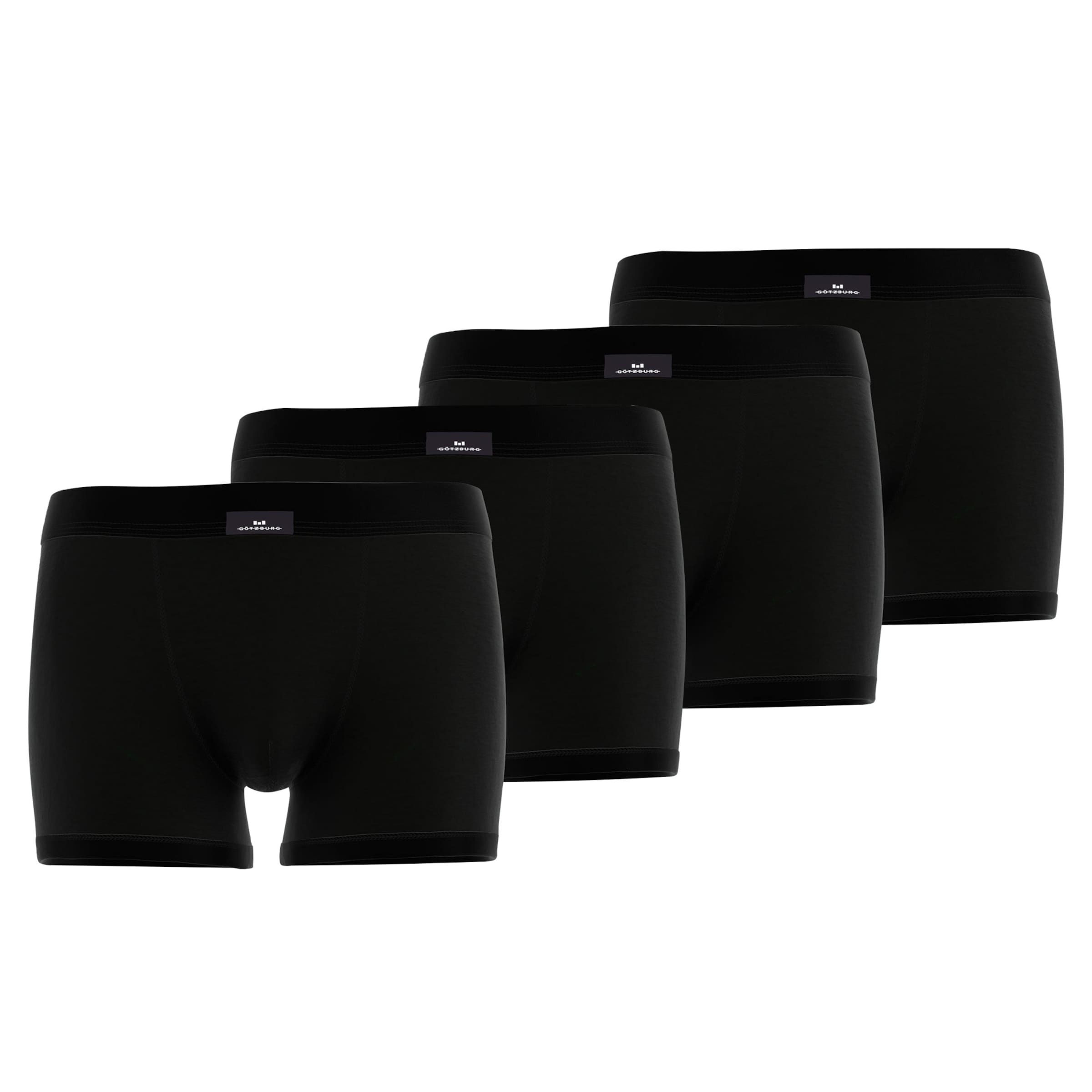 Götzburg Boxeralsók - fekete: elől