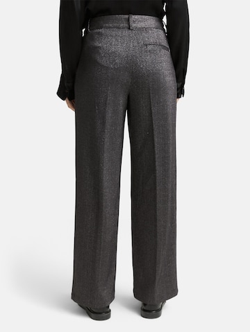 TOM TAILOR Loose fit Trousers in Black