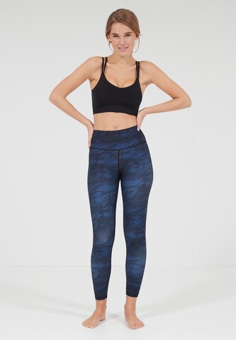 Athlecia Skinny Sportbroek 'Franzine' in Zwart