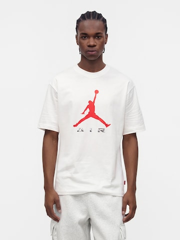 T-Shirt 'Brooklyn' Jordan en blanc : devant