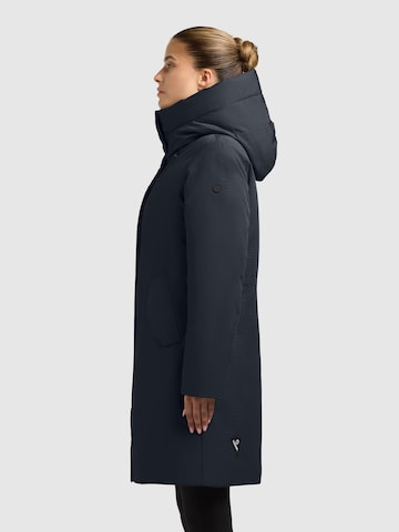 khujo Wintermantel 'Wedelia' in Blauw