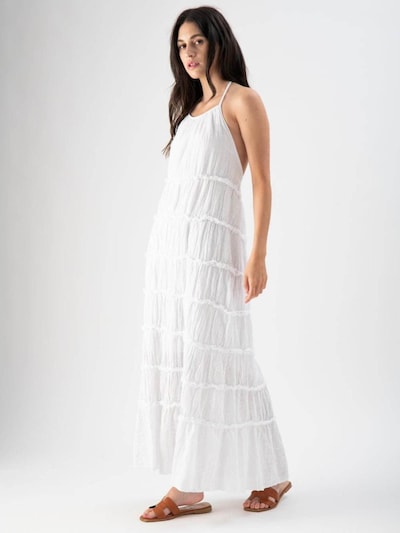 MND Kjole 'Savanna' i hvid, Produktvisning