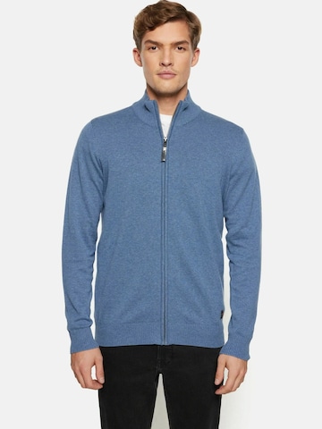 Vestes en maille 'Kean' Signal en bleu : devant