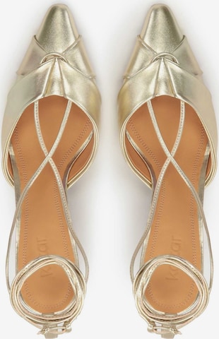 Kazar - Sapatos de salto em ouro