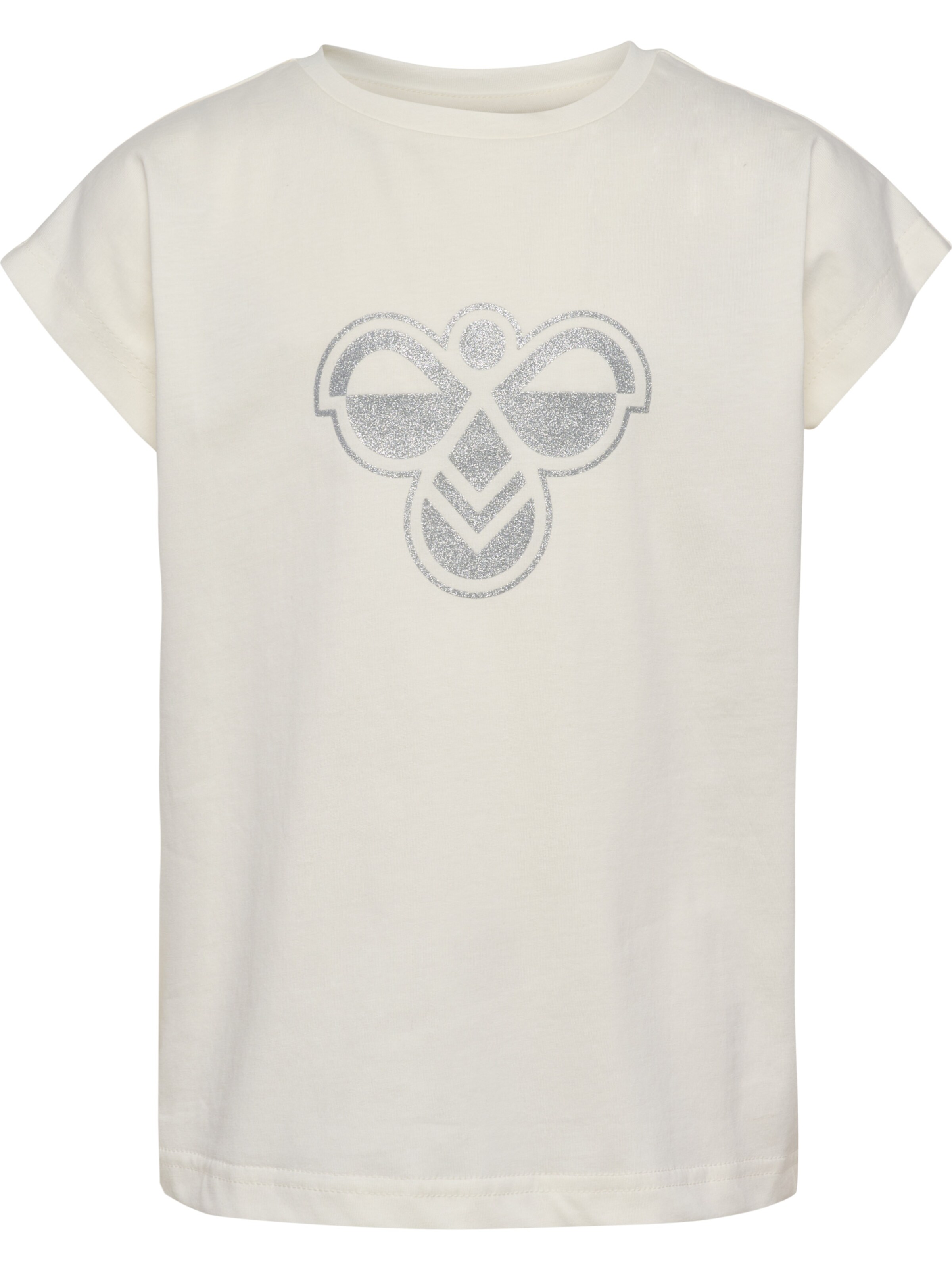Hummel Shirt in Wit: voorkant