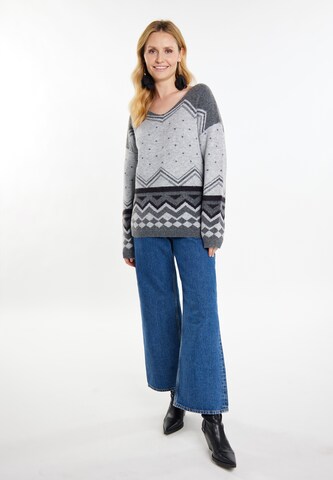 usha FESTIVAL Sweater 'Rakata' in Grey