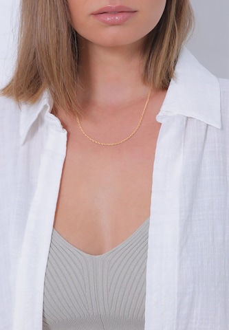 ELLI PREMIUM Kette in Gold: Vorderseite