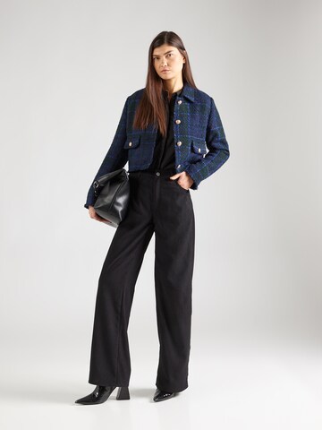 TAIFUN - Pierna ancha Pantalón en negro