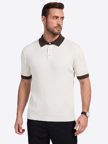 Pull-over Vantory en beige : devant