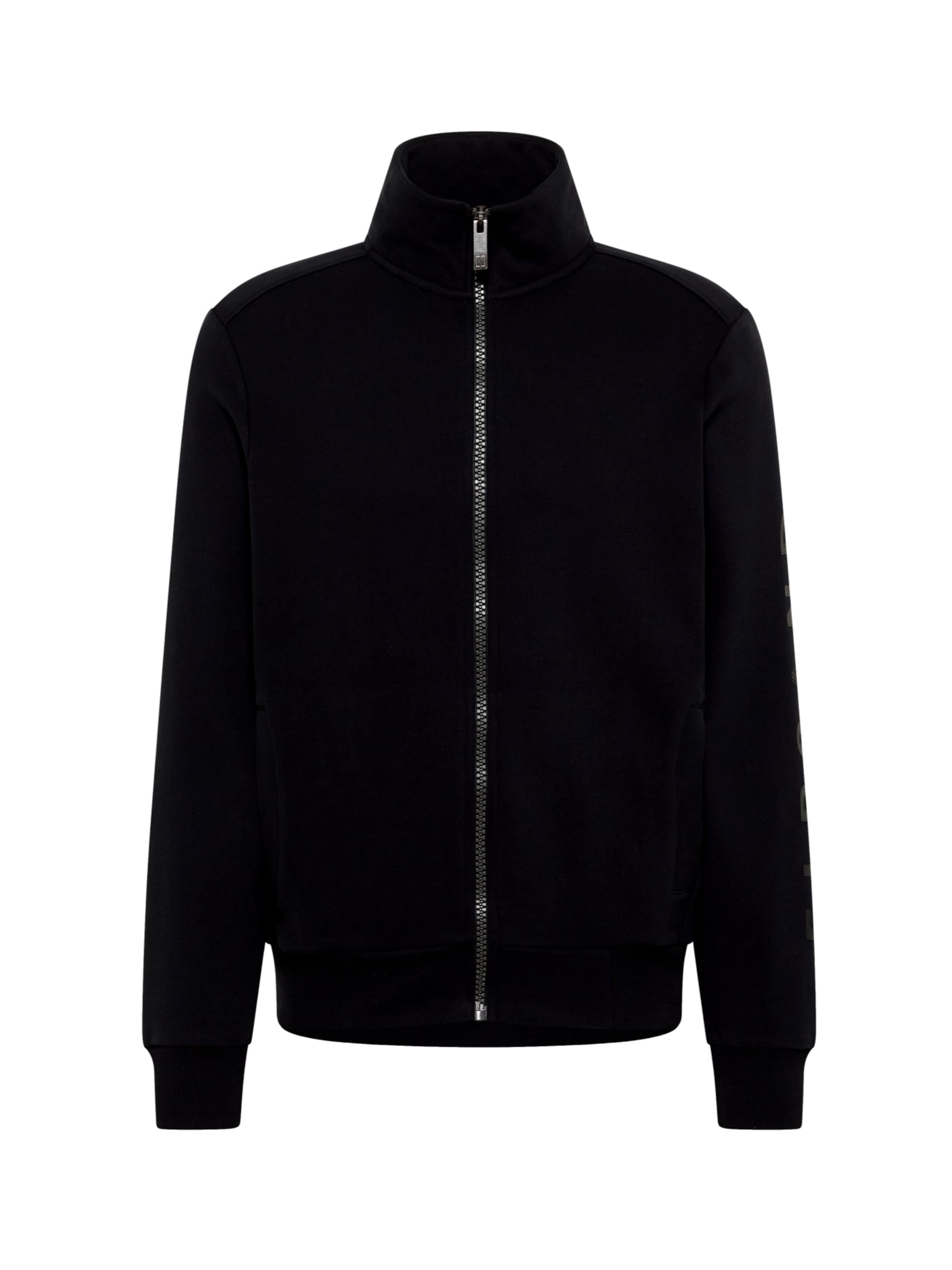 Elbsand Zip-Up Hoodie 'Levin' in Black, Item view