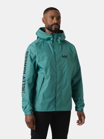 HELLY HANSEN Μπουφάν πεζοπορίας 'ERVIK' σε πράσινο: μπροστά