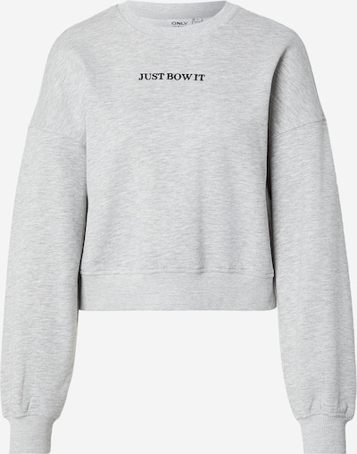 ONLY Sweatshirt 'ONLVIV' i XS i lysegrå / lyserød, Produktvisning