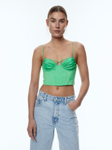 EDITED - Top 'Electra' em verde: frente