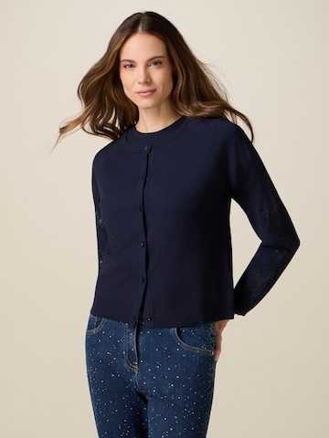 oltre Knit cardigan in Blue: front