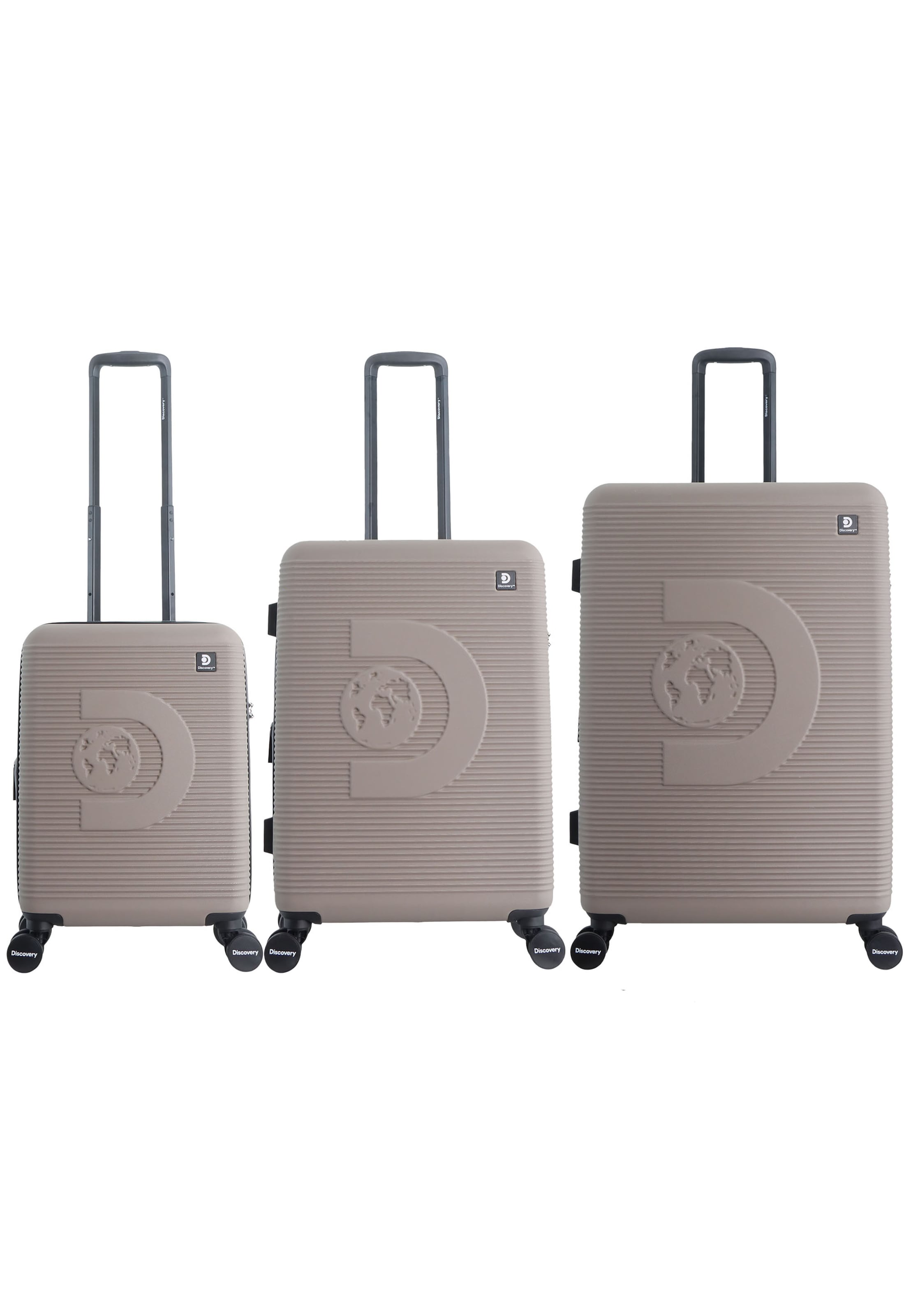 Discovery Kofferset 'Eclipse' in Braun: Vorderseite