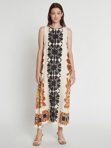 Ana Alcazar Kleid ' Rava ' in Braun