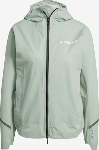 Veste outdoor 'Xperior' ADIDAS TERREX en vert : devant