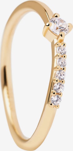 P D PAOLA Ring in Gold: front