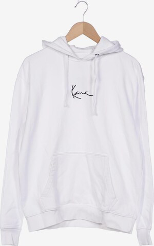 Karl Kani Sweatshirt & Zip-Up Hoodie in XS in White: front