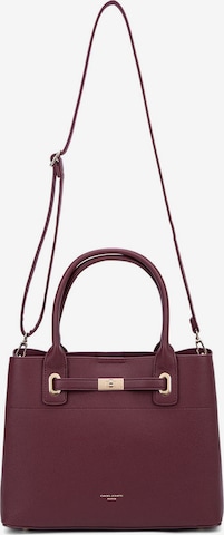 Borsa a mano di David Jones in rosso: frontale