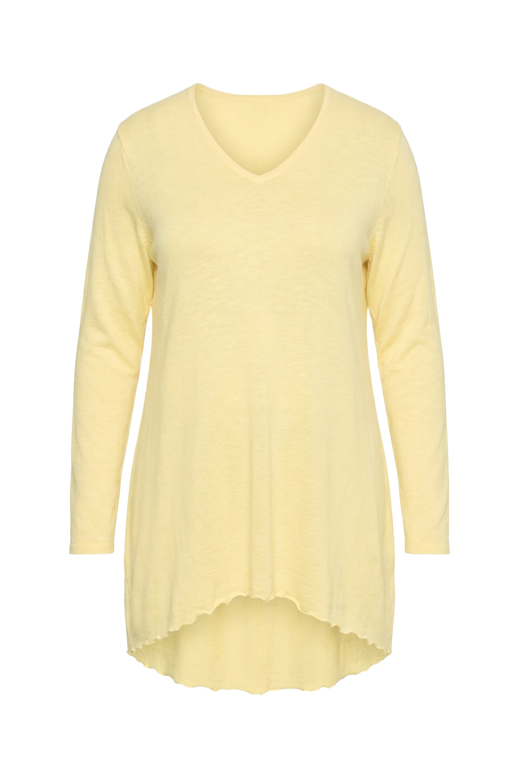 MIAMODA Pullover in Gelb: Vorderseite
