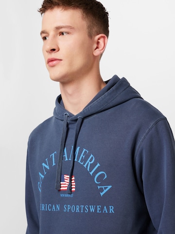 GANT Sweatshirt i blå